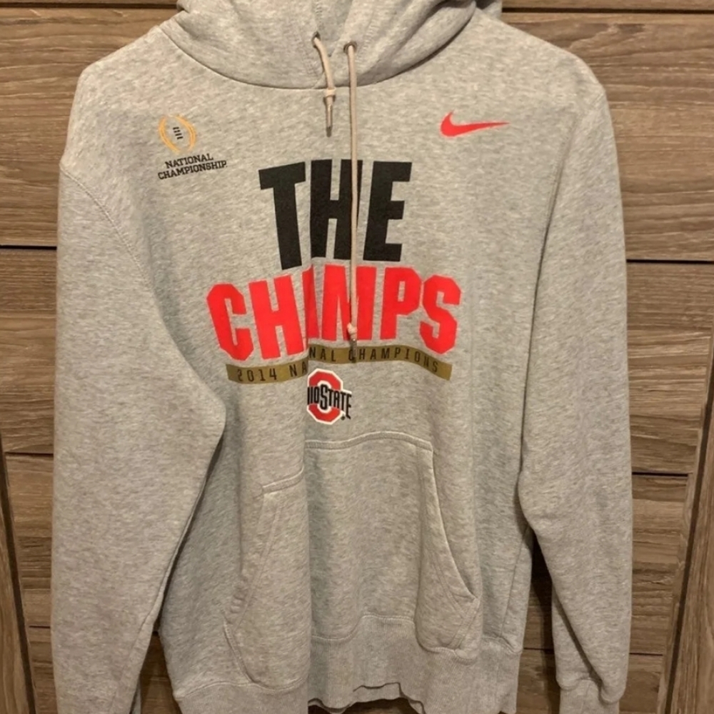 NWOT Nike Ohio State Buckeyes 2014 Champs Hoodie